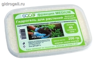 Гидрогель SOCO Agricultural Grade SAP medium (средний). Вес 200 гр. Евро упаковка. 