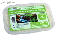 Гидрогель SOCO Agricultural Grade SAP XL (крупный). Вес 200 гр. Евро упаковка. 
